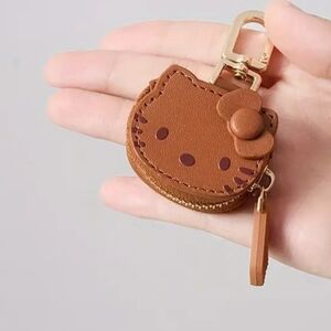 2 For 20 Brown Cat-Shaped Kids Coin Purse
